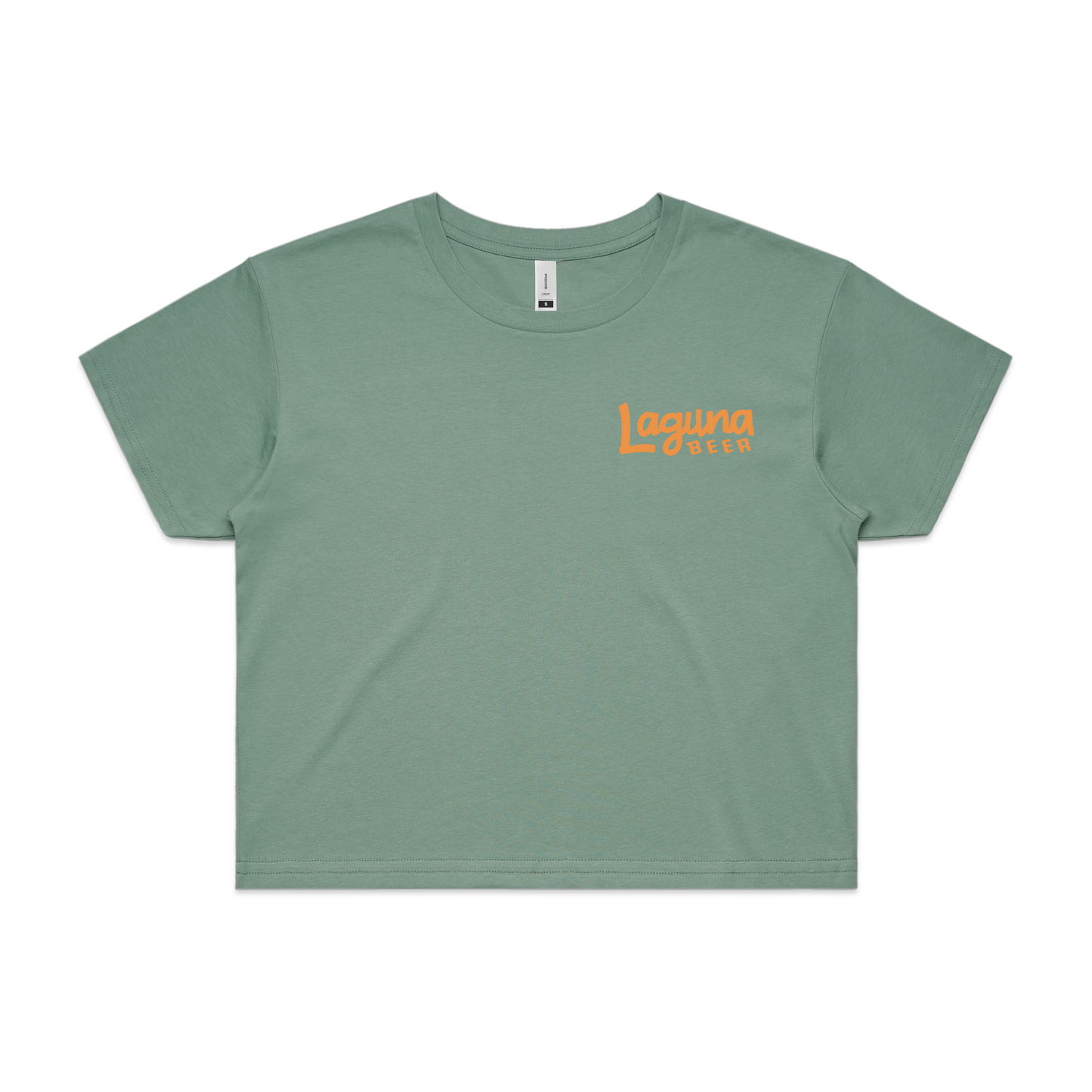 Women's Laguna Palm Crop Tee Shirt